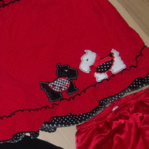 🌟 BUNDLE Size 24m 24  m baby girls set LOT pants christmas shirt outfit dress - Picture 5 of 5